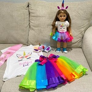 Matching Birthday Unicorn Outfit
